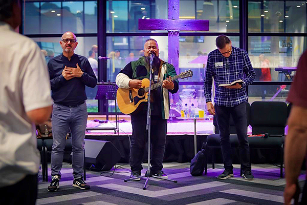 Three Musicians Worship 600400